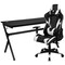 Flash Furniture Black Gaming Desk-Cup Holder/Reclining Chair Set BLN-X20D1904L-BK-GG - alternate 4